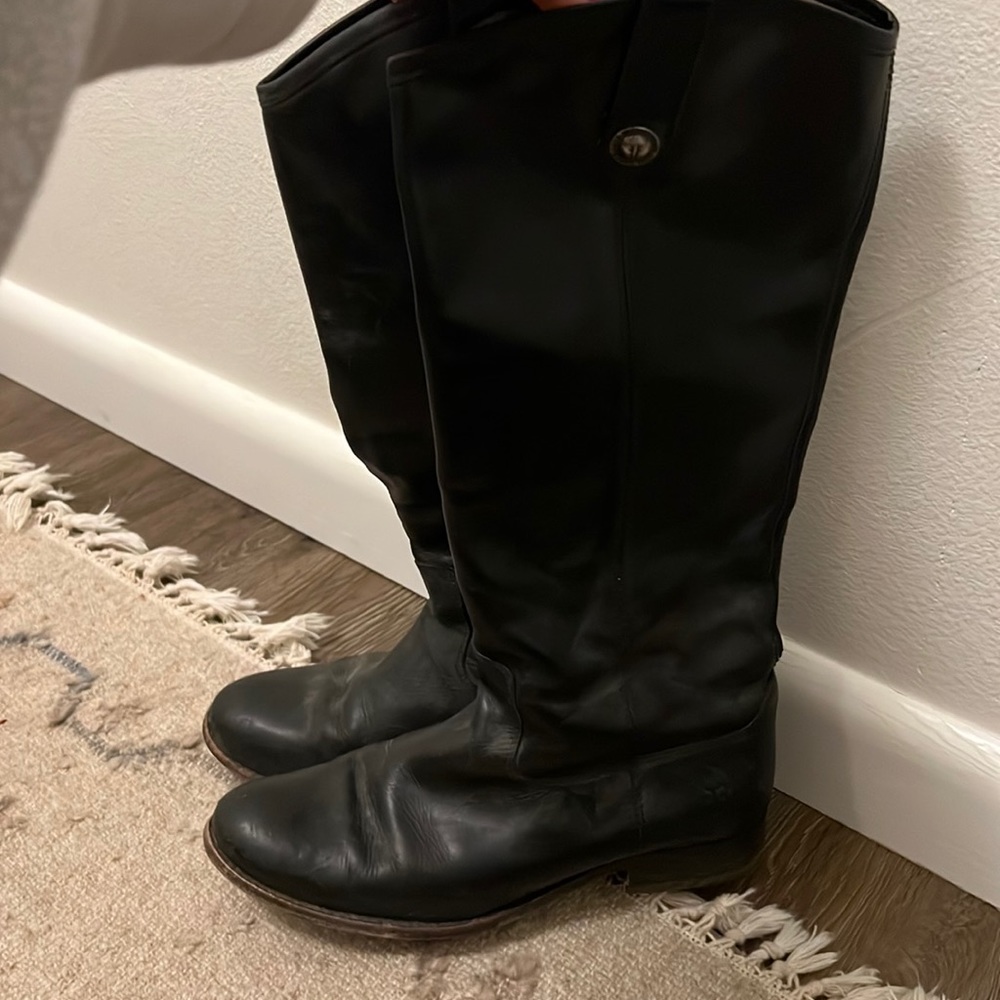 Frye black Melissa boots